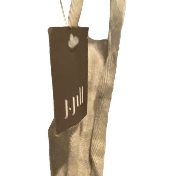 J.Jill Love Linen Flax Relaxed Fit Ankle Pants Women's Large Petite NWT - Picture 4 of 13